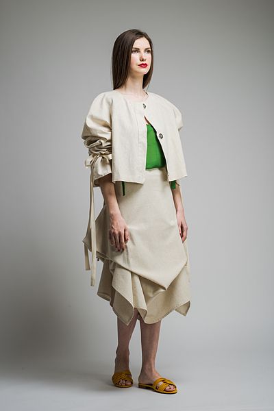 Jacheta broderie spate, Nicoleta Obis, marime S/M, noua