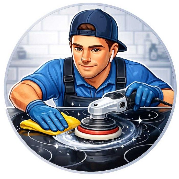 Полировка плит, варочных поверхностей