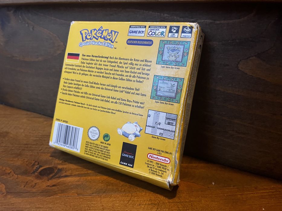 Joc GAMEBOY Pokemon Special Pikachu Edition in Germana