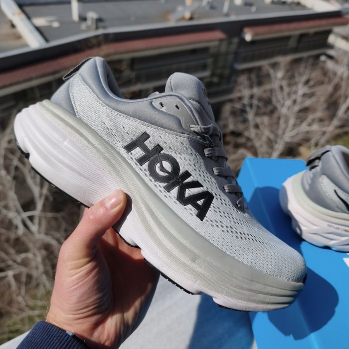 Hoka Bondi 8 “Grey” 44