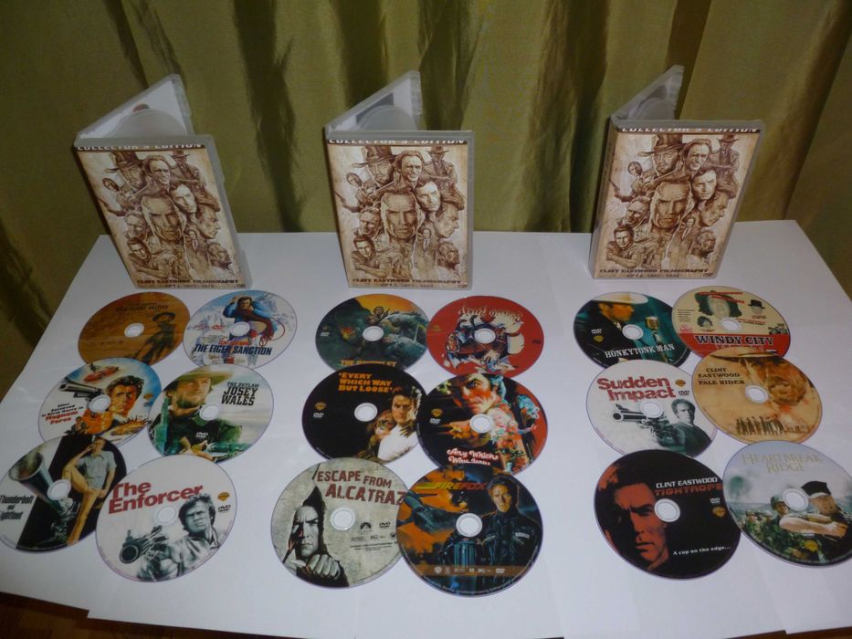 CLINT EASTWOOD -DVD- Filmography  1966-2002