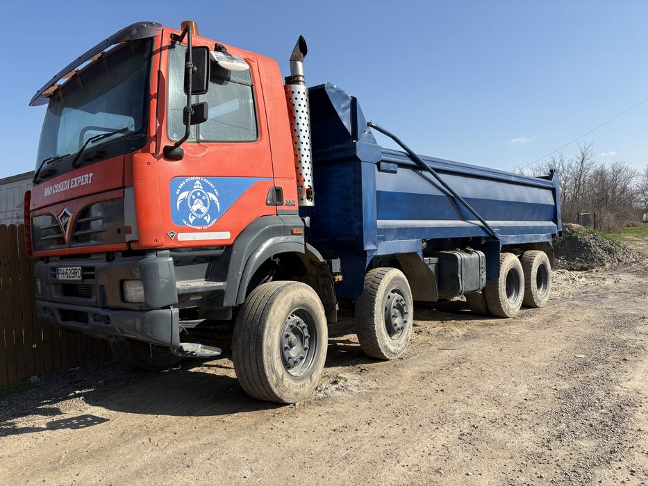 DAF FODEN 8x4 + DAF cisterna udat terasament 10 mc !!