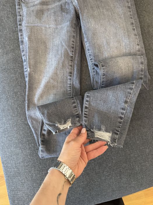 Blugi TW skinny cu talie inalta