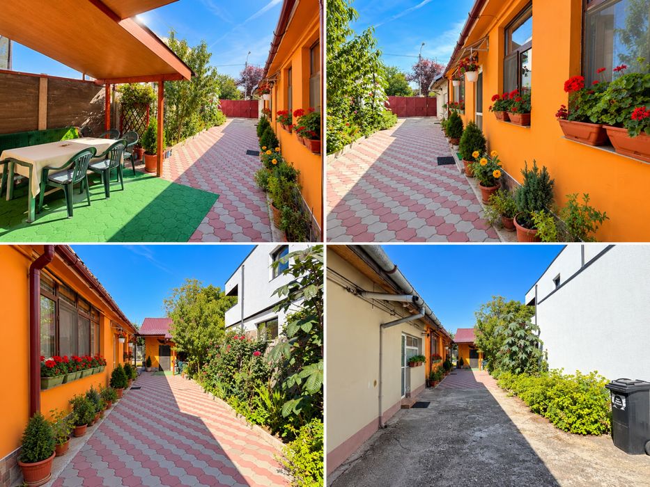 DE VÂNZARE – Proprietate cu doua case, Curte 447 mp