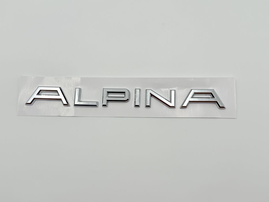 Emblema ALPINA crom spate