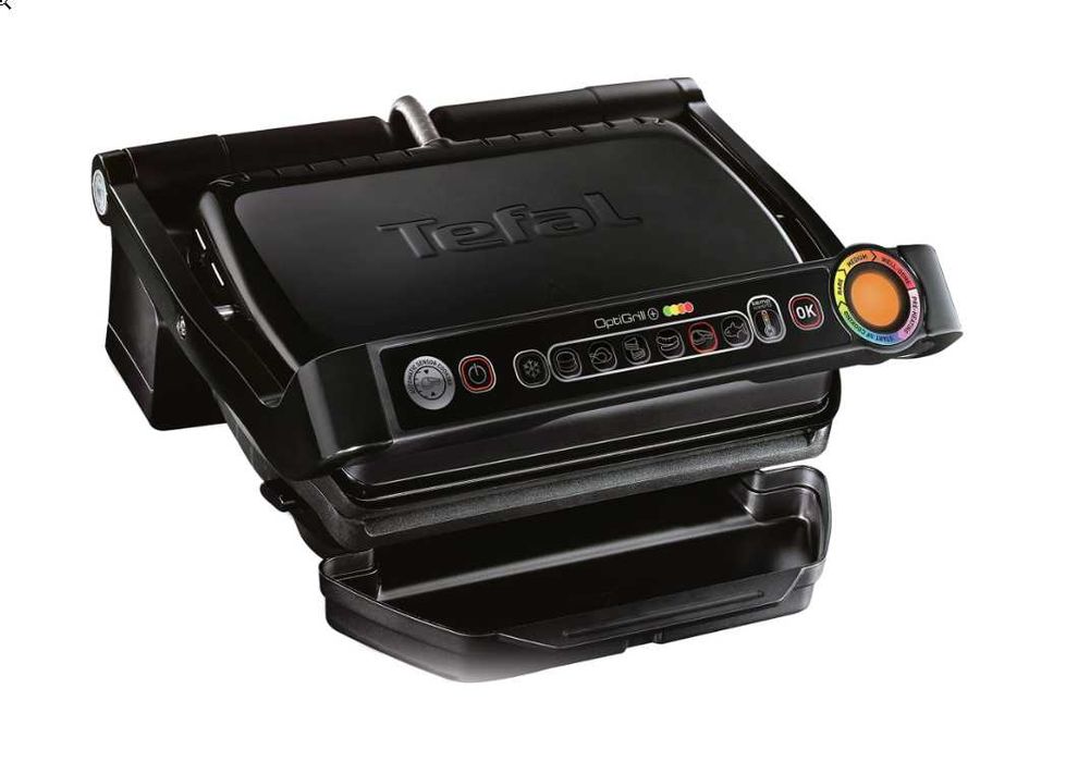 Gratar electric Tefal OptiGrill+ GC712834, 2000 W, 6 programe automate