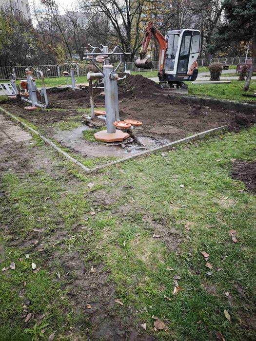 Услуги със мини багер,бобкат и самосвал