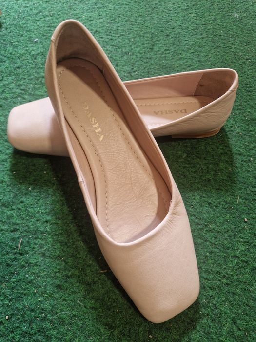 Pantofi, balerini piele naturala, marime  38