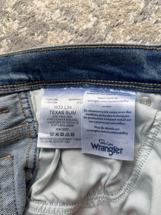Джинсы Wrangler Texas Slim W33 L34