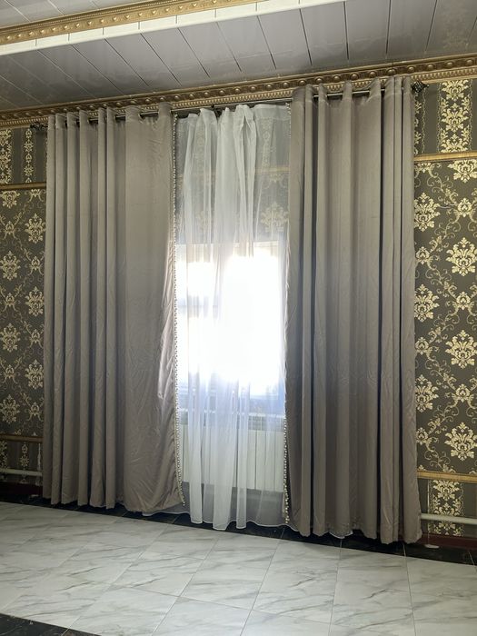 Шродаются шторы с тюлью
