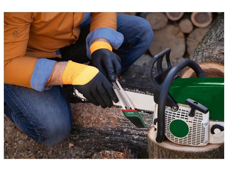 Ascuțitor de lanț 3/8 lanțuri de 3/8 set de 2 pila Parkside ascutit