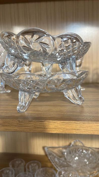 Хрусталь/вазы/стаканы