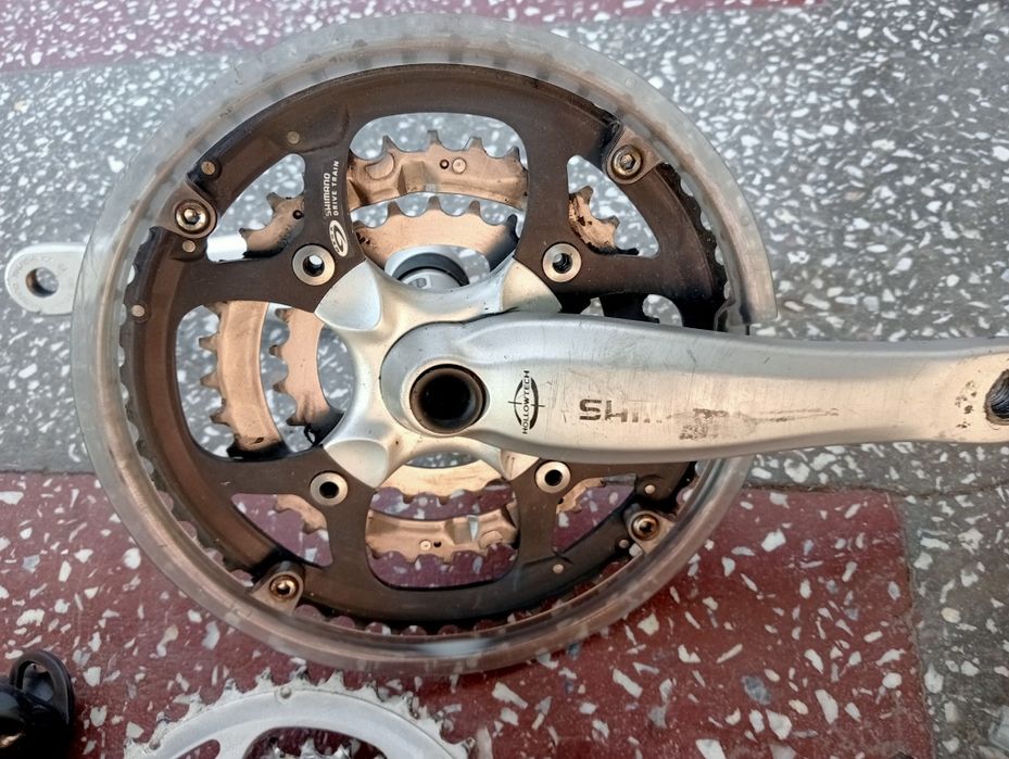 Angrenaj Pedalier Shimano Deore LX  Truvativ Sram