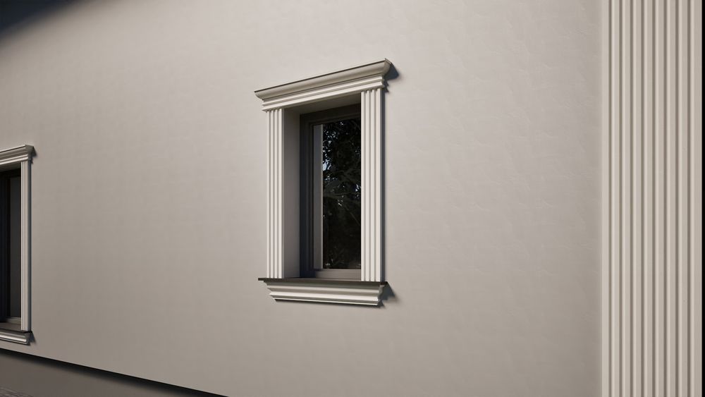 Ancadramente decorative pentru ferestre și uși – profile polistiren