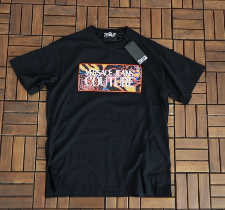 Мъжка тениска Versace Jeans Couture logo patch T-shirt