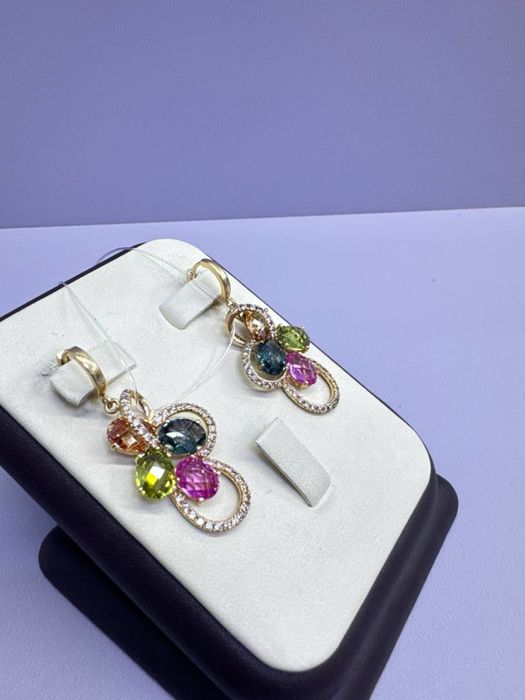 Золотые серьги #MA960356