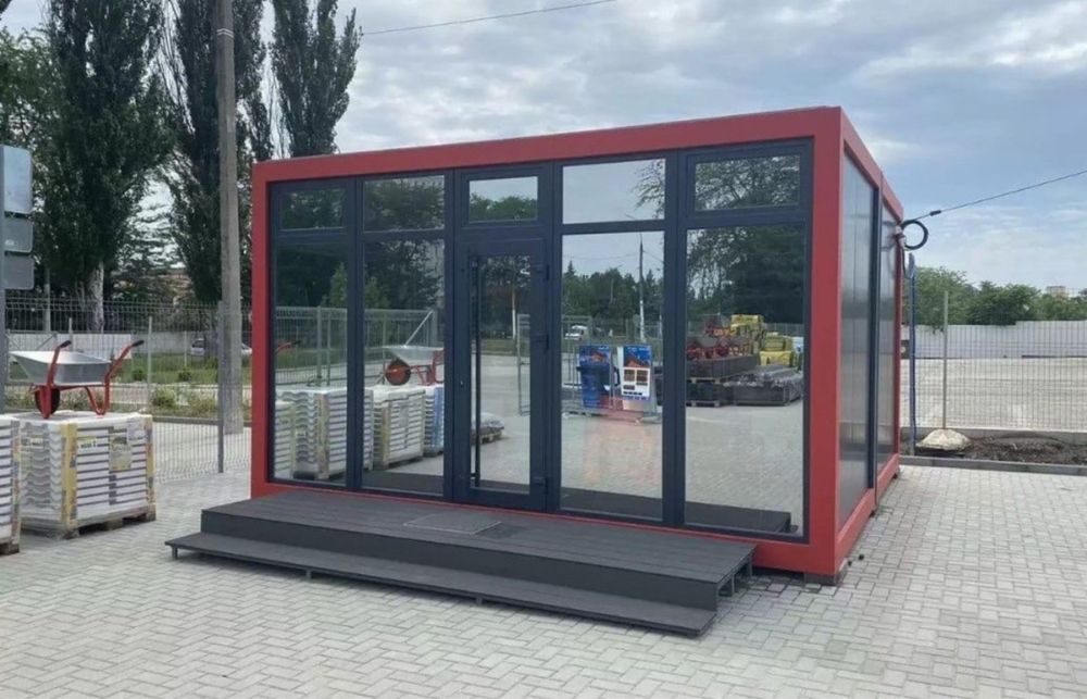 Container modular birou spatiu modern magazin vestiar sanitar