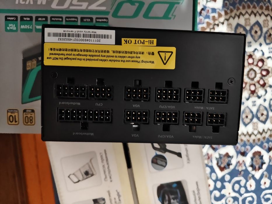 Блок питание depcool 750w