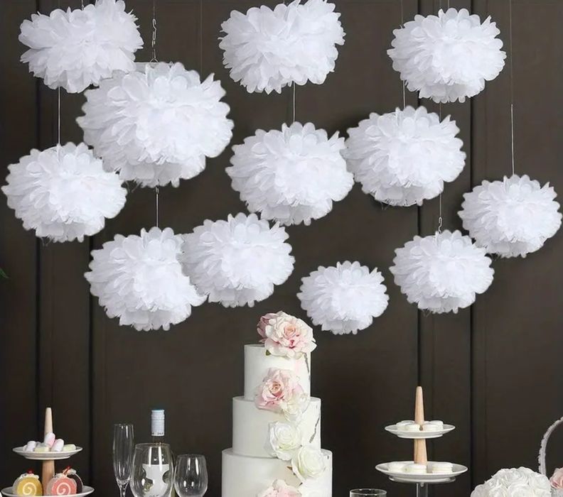 Хартиени цветя за украса