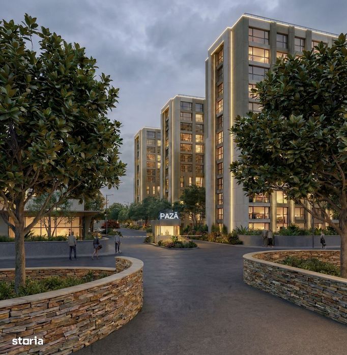 2 Camere, Militari, Ansamblu Cu Parc Privat- Paza-Dotari Premium