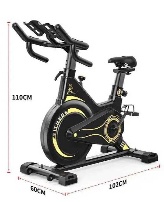 Домашний велотренажер для фитнеса, регулируемое сиденье, дисплей