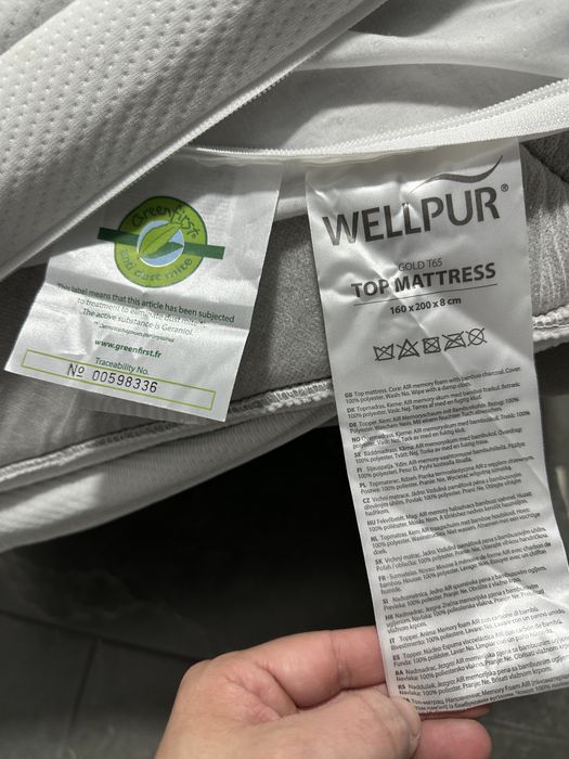 Saltea 8cm WELLPUR Gloma