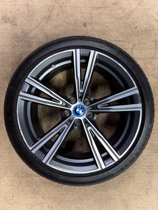 Jante ORIGINALE BMW Seria 3, 4 (G20, G22) R19 M793i Anvelope vata Continental
