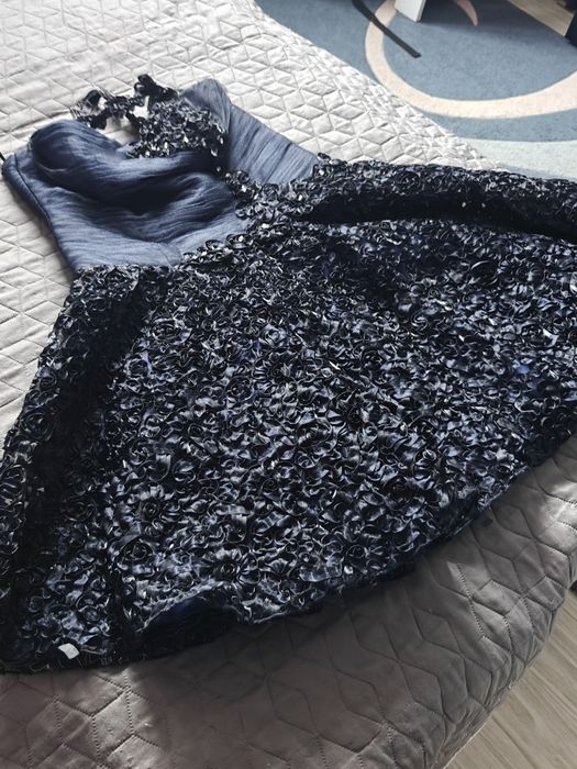 Бална рокля в син цвят