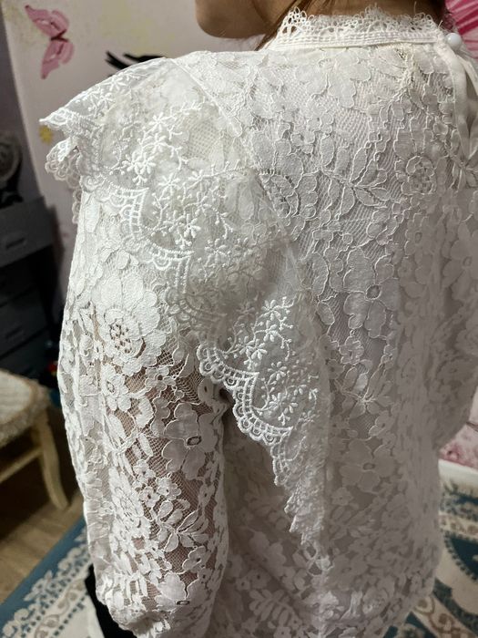 Ажурная блузка для девочки...для девушки