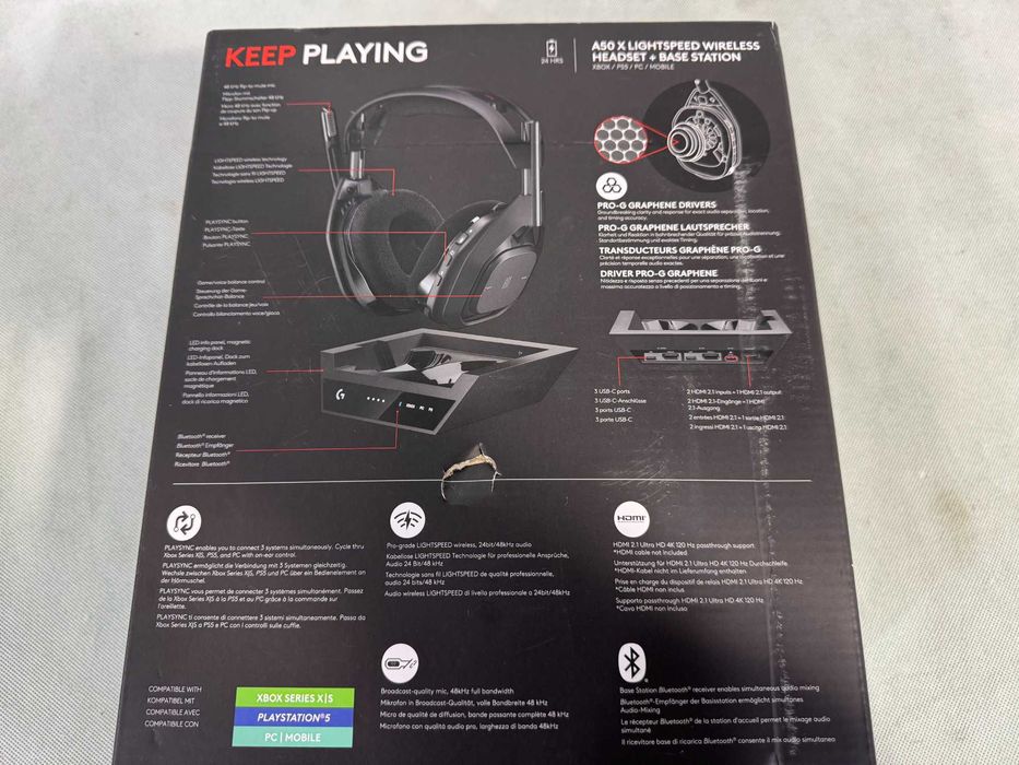 Слушалки - Logitech Astro A50 X Wireless Gaming / Gen 5