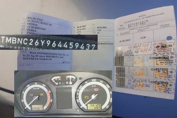 Vand Skoda Fabia,2006,1.4 16v benzina