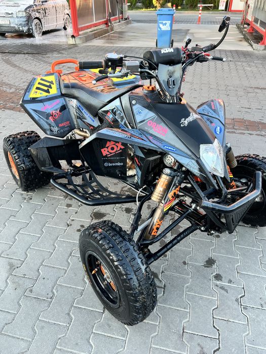 KTM 450 SX quad.