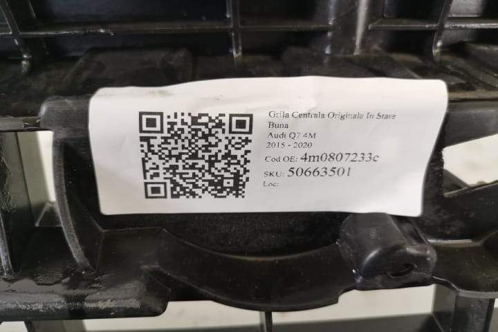 Grila Centrala Originala In Stare Buna Audi Q7 4M 2015 2016 2017 2018