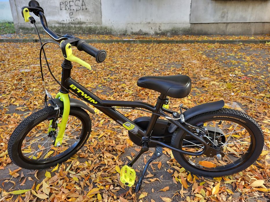 Bicicleta copii B'TWIN Hero 500 - 16 inch, aproape noua