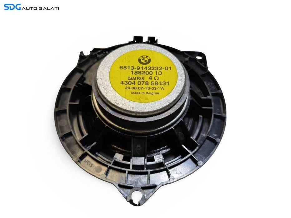 Boxa Difuzor Audio Usa Portiera Fata BMW Seria 3 E90 E91 2004 - 2011 Cod 9143232 6513914323201 [LS0478]