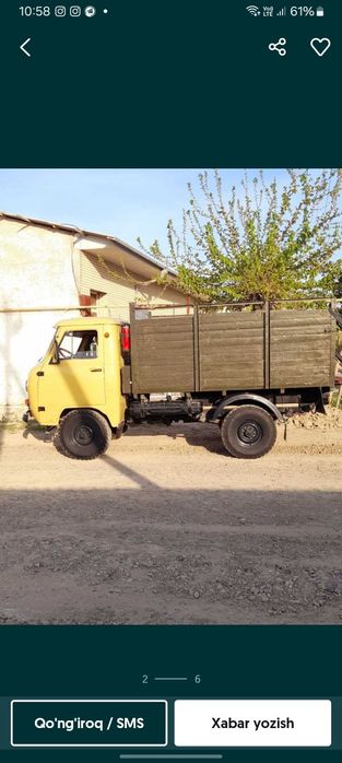 UAZ sotiladi Metan/Bezin