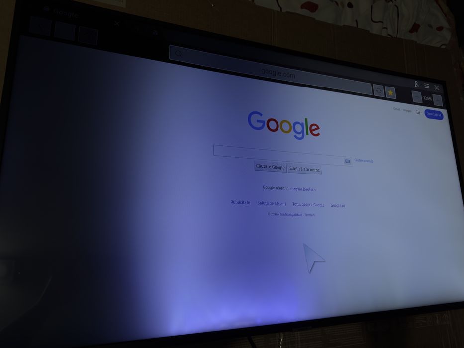 Smart tv led 4K Samsung  124cm cu display ok dar cu leduri arse