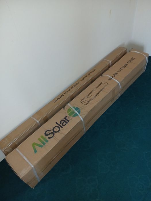 Quyosh suv isitgich oʻrnatish/Солнечный водонагревател установка