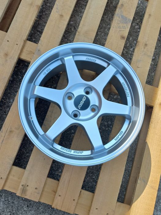 16 4x100 Rays T37 Volk Racing Opel Honda Suzuki Bmw e30 vw Golf Black