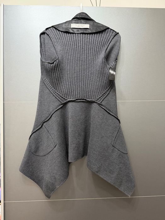 Cardigan lana D.Exterior, asimetric