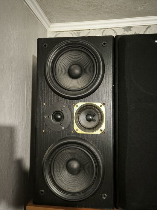 Дек Philips FC566 + Sony TC330 + Тонколони Sony