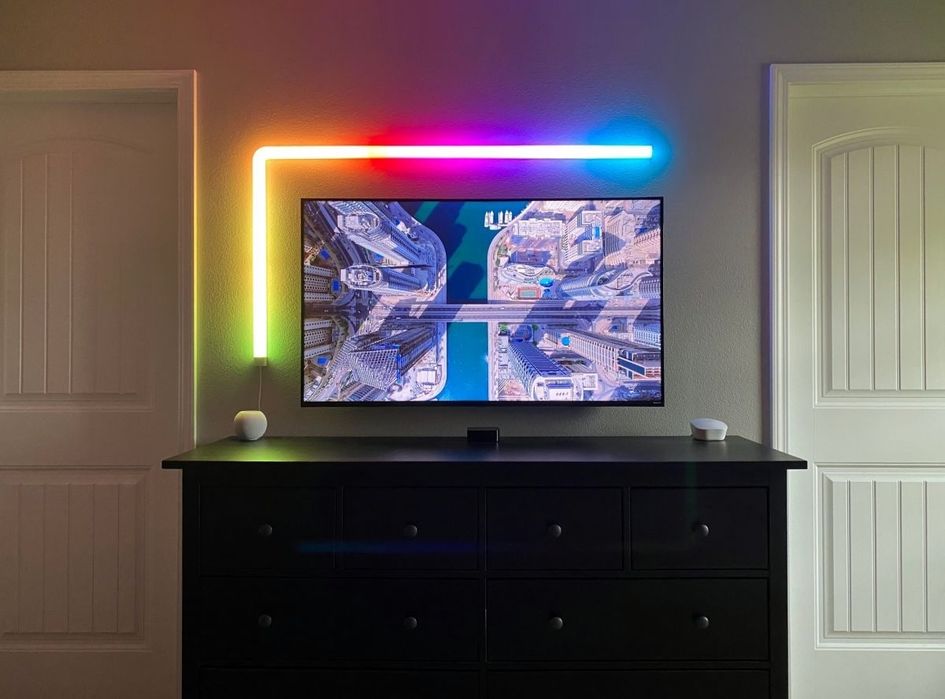Настенная RGB LED лампа, ночник, светильник, подсветка