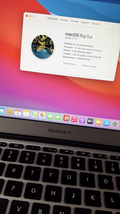 Macbook air 2013 i5