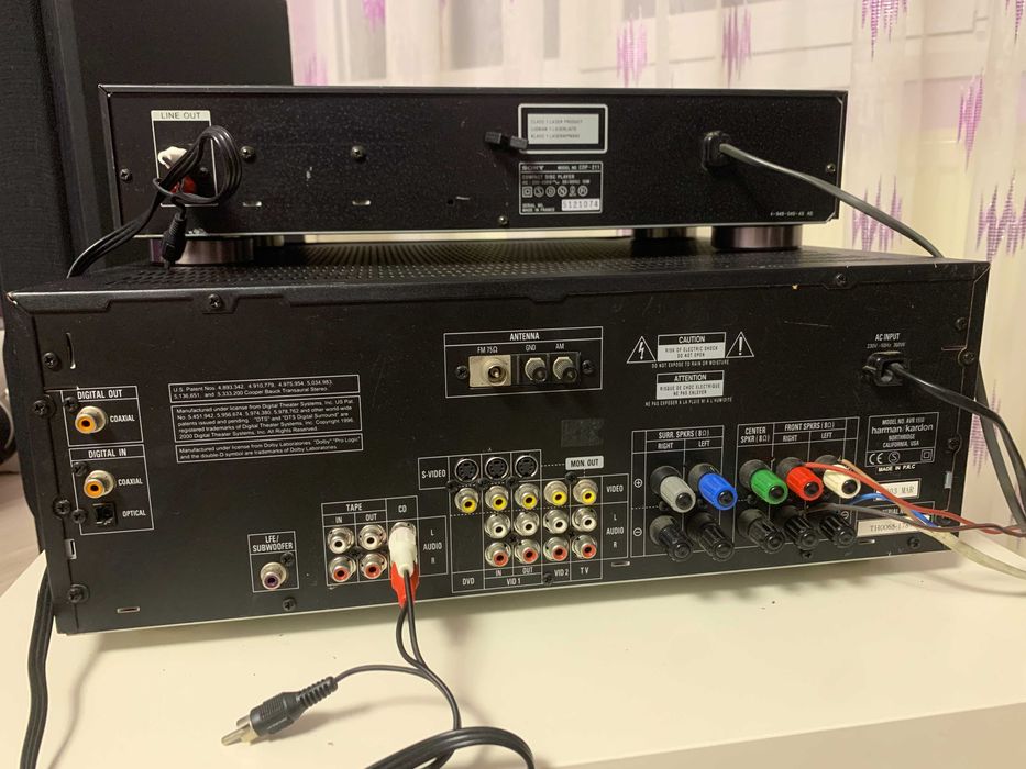 Statie Karman Kardon AVR 1550. cadou Cd player