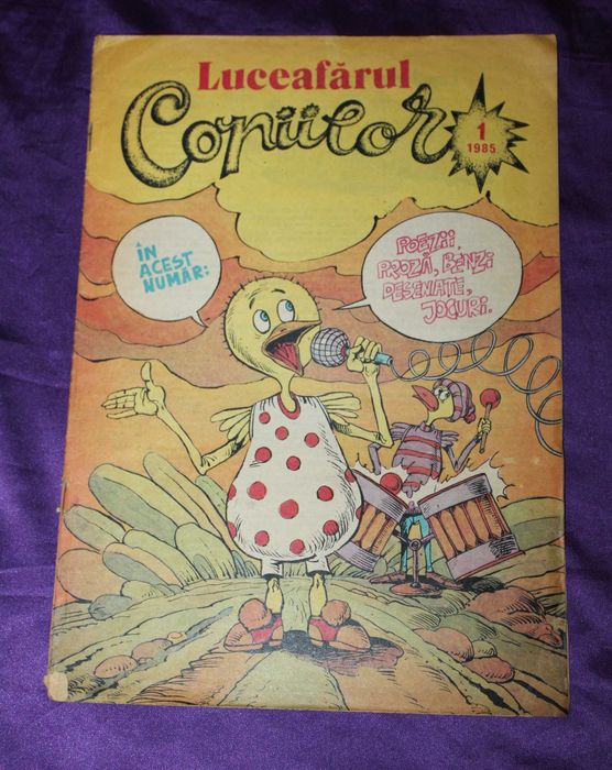 6 reviste Luceafarul copiilor benzi desenate romanesti romana