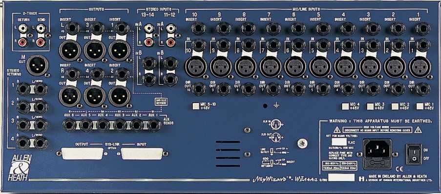 Продам микшерный пульт Allen & Heath MixWizard 14:4:2