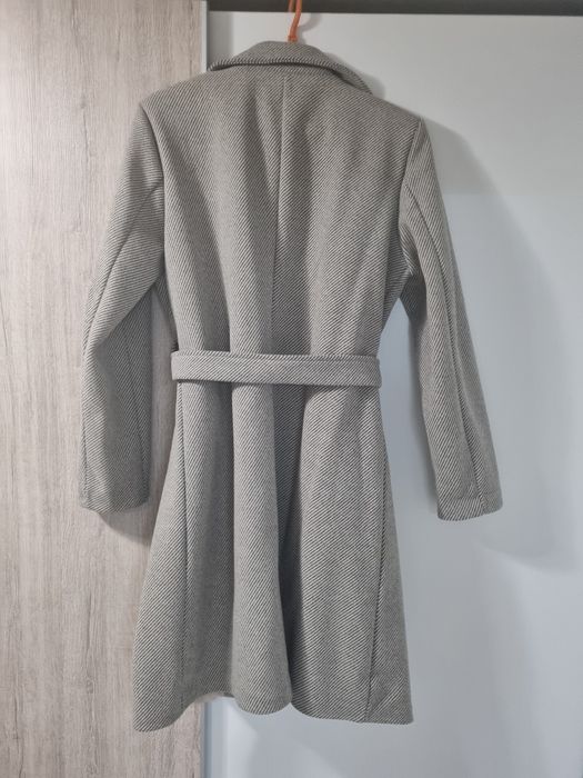 Ново класическо палто, сиво рае