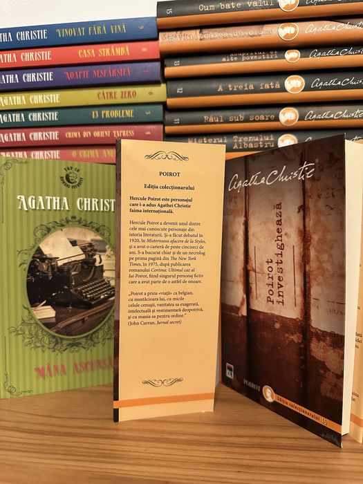 Agatha Christie Editia colectionarului RAO 47 de volume