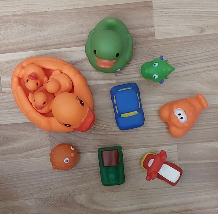 Резиновые игрушки для ванной