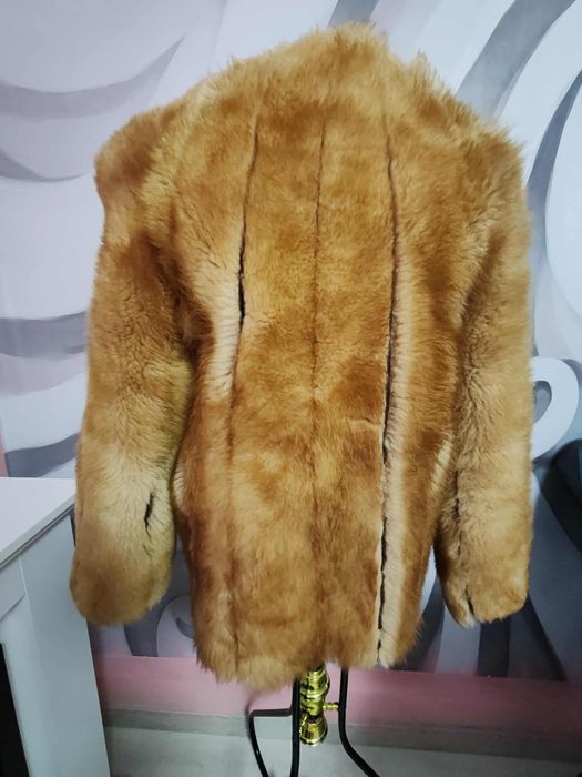 Haină de blană artificială fashion